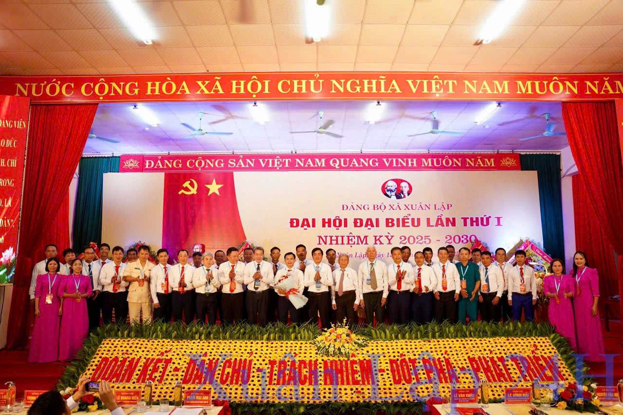 Đại hội đại biểu Đảng bộ xã Xuân Lập lần thứ I, nhiệm kỳ 2025-2030