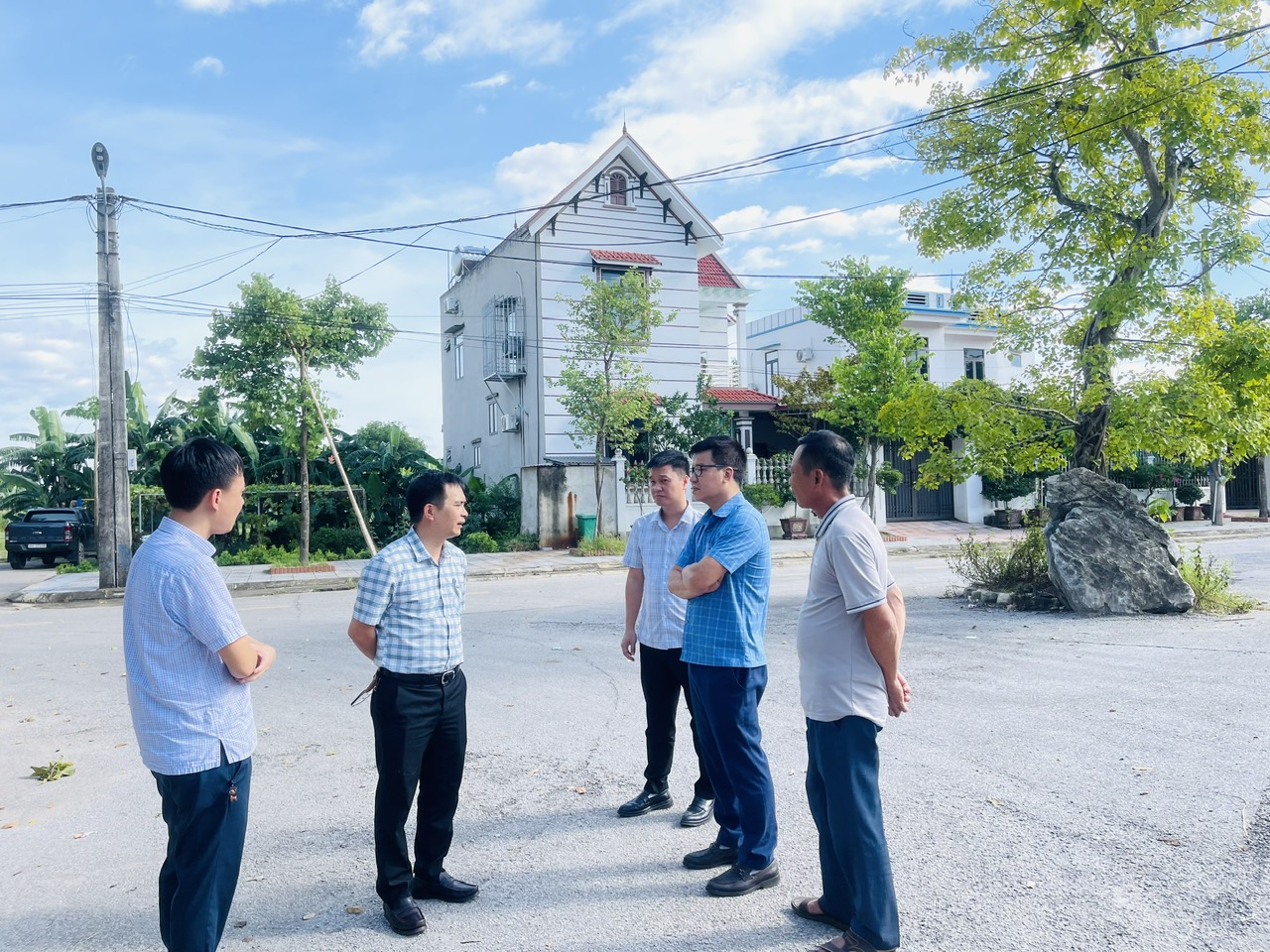 Khảo sát thực tế quy hoạch hệ thống cấp nước sạch tại xã Xuân Lập