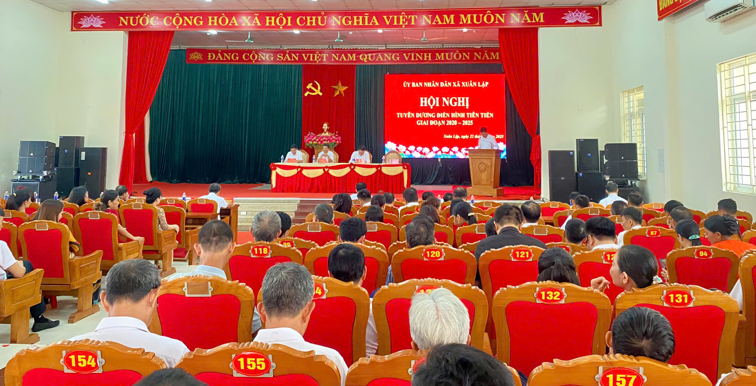 Xã Xuân Lập : Hội nghị tuyên dương điển hình tiên tiến giai đoạn 2020 - 2025