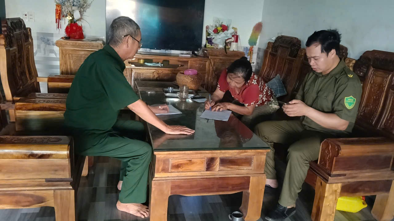 Xã Xuân Tín tích cực triển khai lấy ý kiến Nhân dân về Đề án sắp xếp thôn