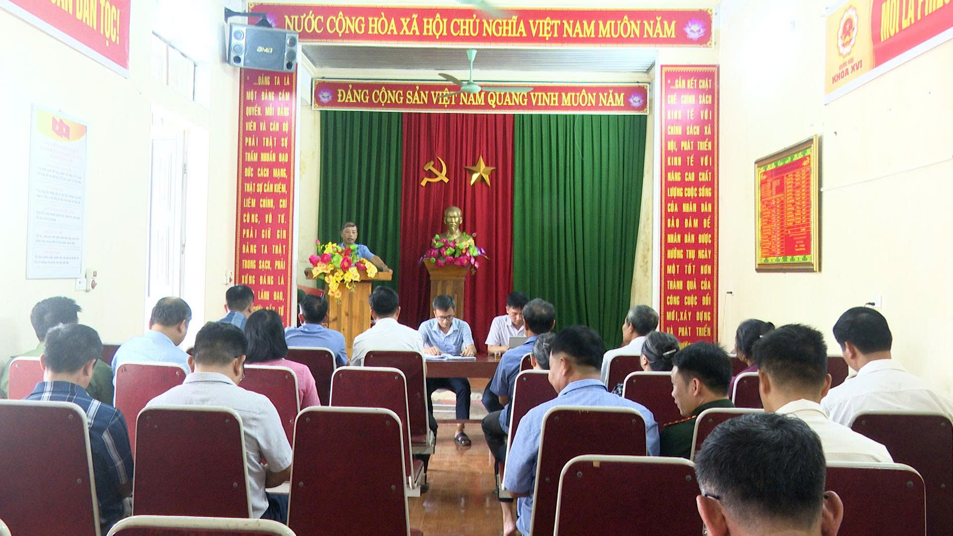 Xã Xuân Tín tổ chức đối thoại, tuyên truyền, giải thích cho các hộ dân thuộc diện cưỡng chế thu hồi đất thực hiện Dự án Khu dân cư Đồng Mương