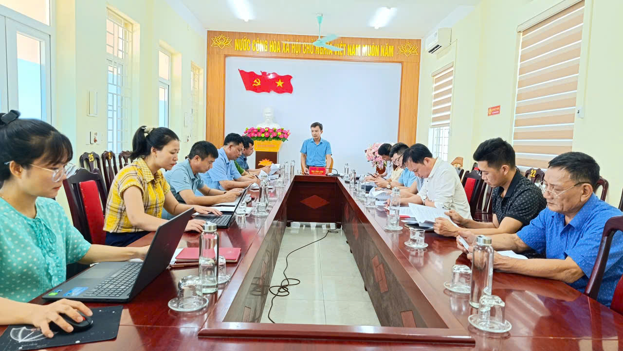 Xã Xuân Tín rà soát, kiểm tra phương án cưỡng chế thu hồi đất thực hiện Dự án Khu dân cư Đồng Mương