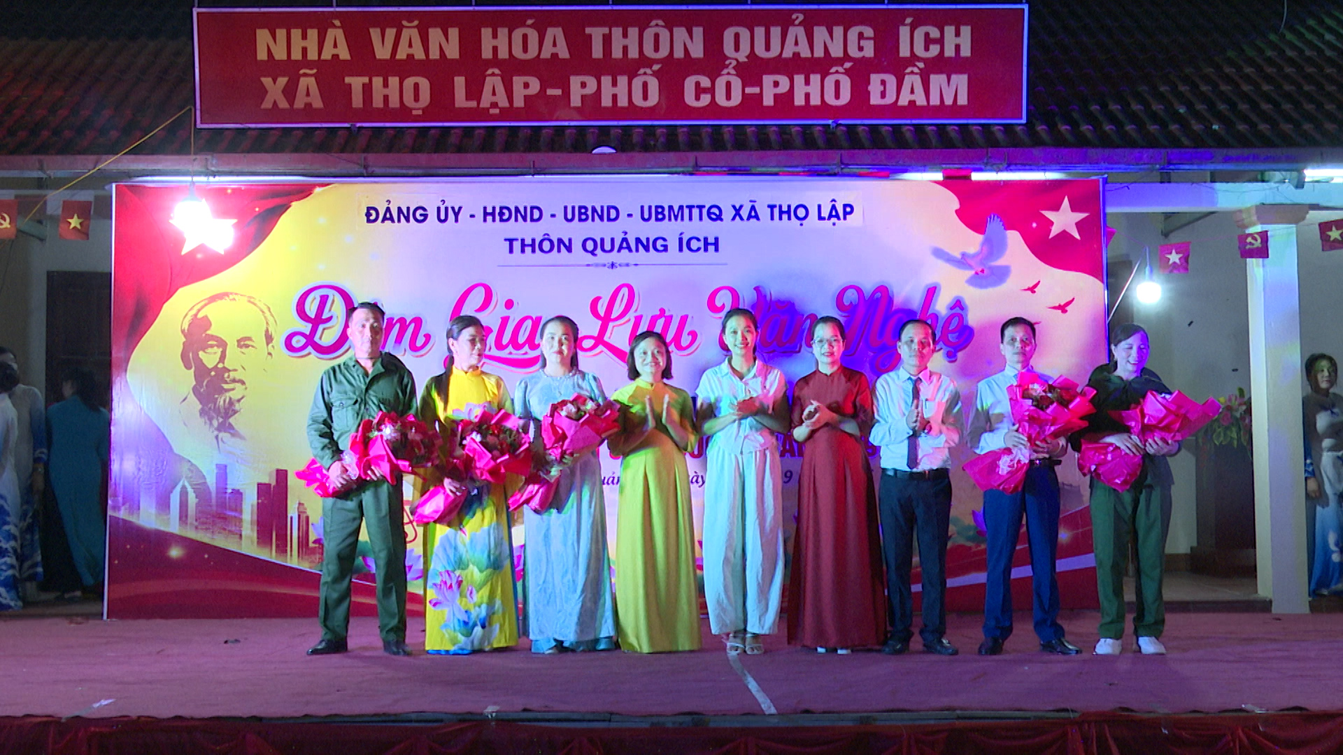 Thôn Quảng Ích (xã Thọ Lập): Đêm giao lưu văn nghệ chào mừng kỷ niệm 81 năm Quốc khánh nước CHXHCN Việt Nam (2/9/1945 - 2/9/2026)