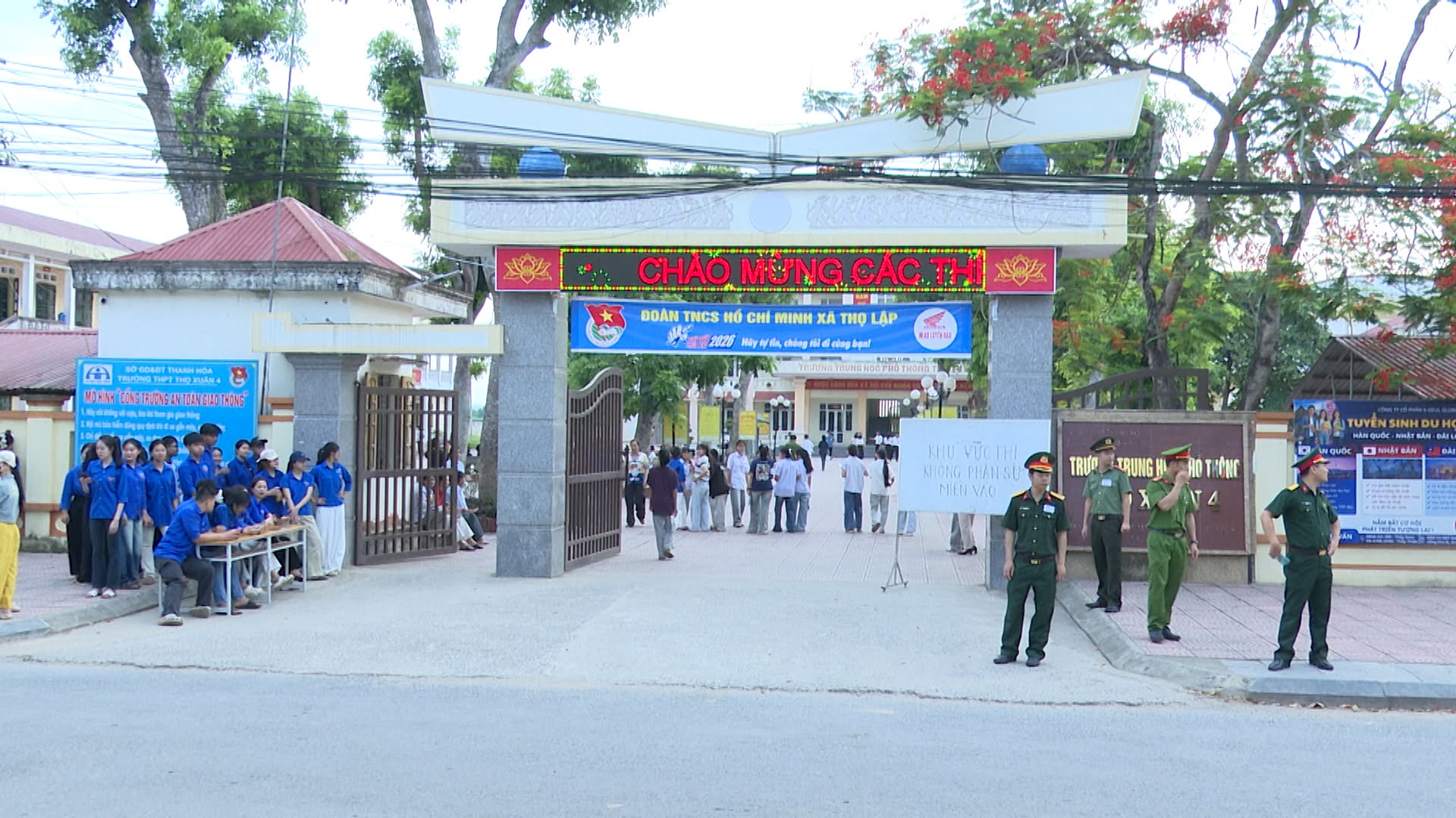 Kỳ thi tuyển sinh vào lớp 10 THPT năm học 2026 - 2027 tại xã Thọ Lập diễn ra an toàn, nghiêm túc, đúng quy chế