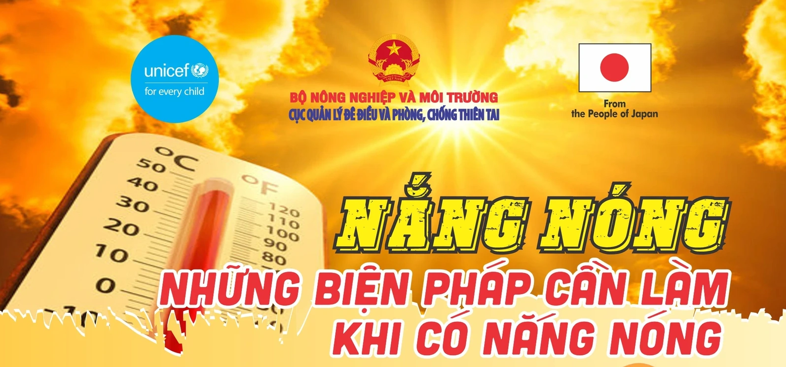 Những biện pháp cần làm khi có nắng nóng