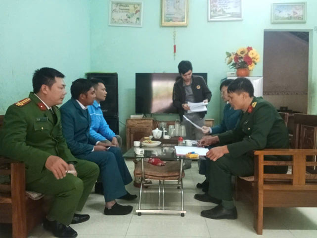 Ban Chỉ huy Quân sự xã Lam Sơn triển khai bước thâm nhập trong quy trình tuyển chọn, gọi công dân nhập ngũ năm 2026