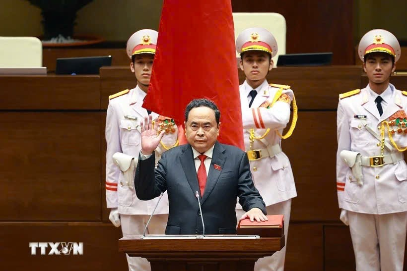 Đồng chí Trần Thanh Mẫn tái đắc cử chức Chủ tịch Quốc hội khóa XVI