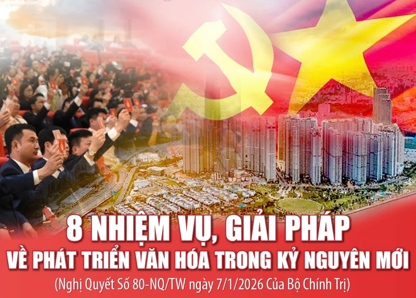 8 nhiệm vụ, giải pháp về phát triển văn hóa trong kỷ nguyên mới