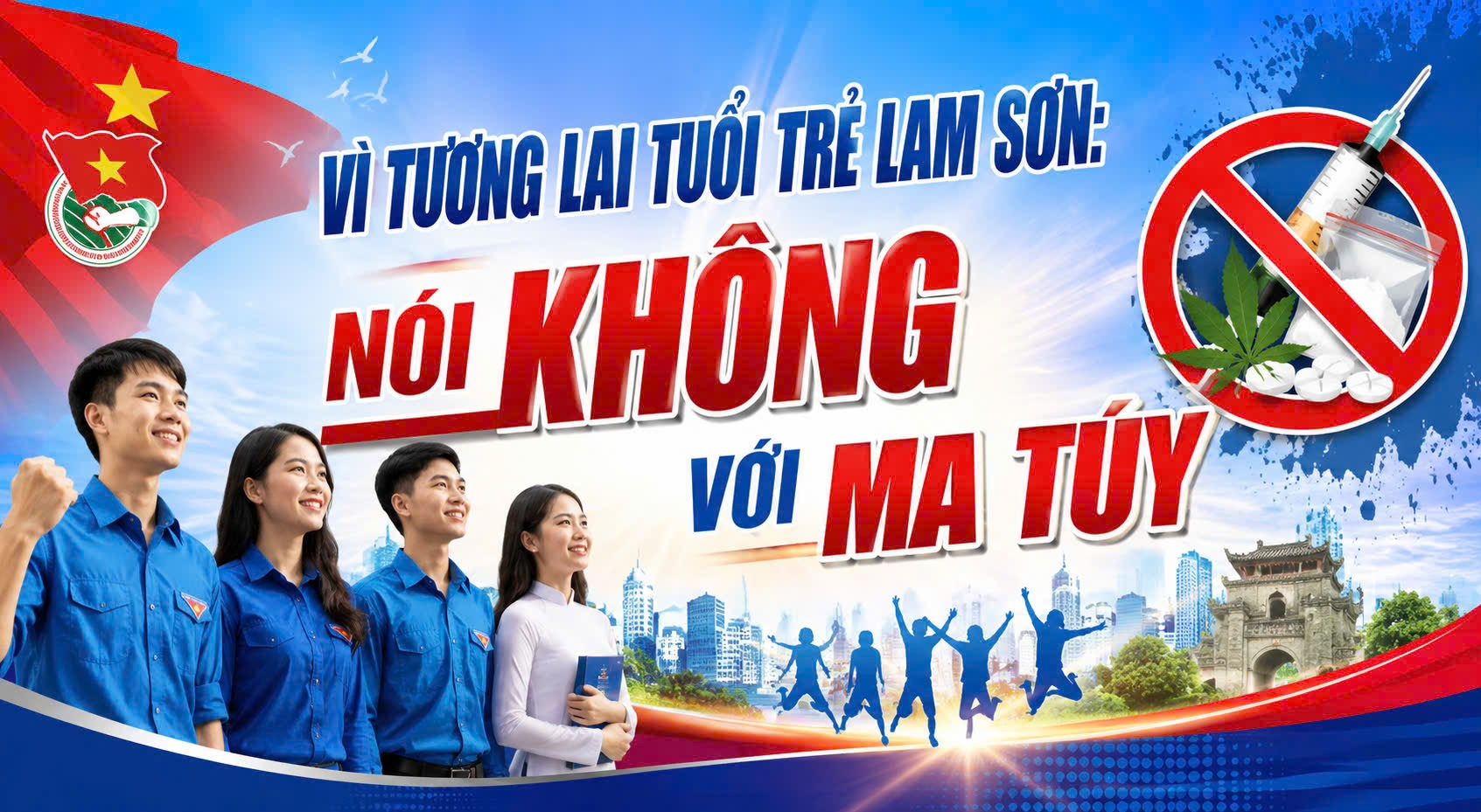 Vì tương lai tuổi trẻ Lam Sơn: Nói không với ma túy