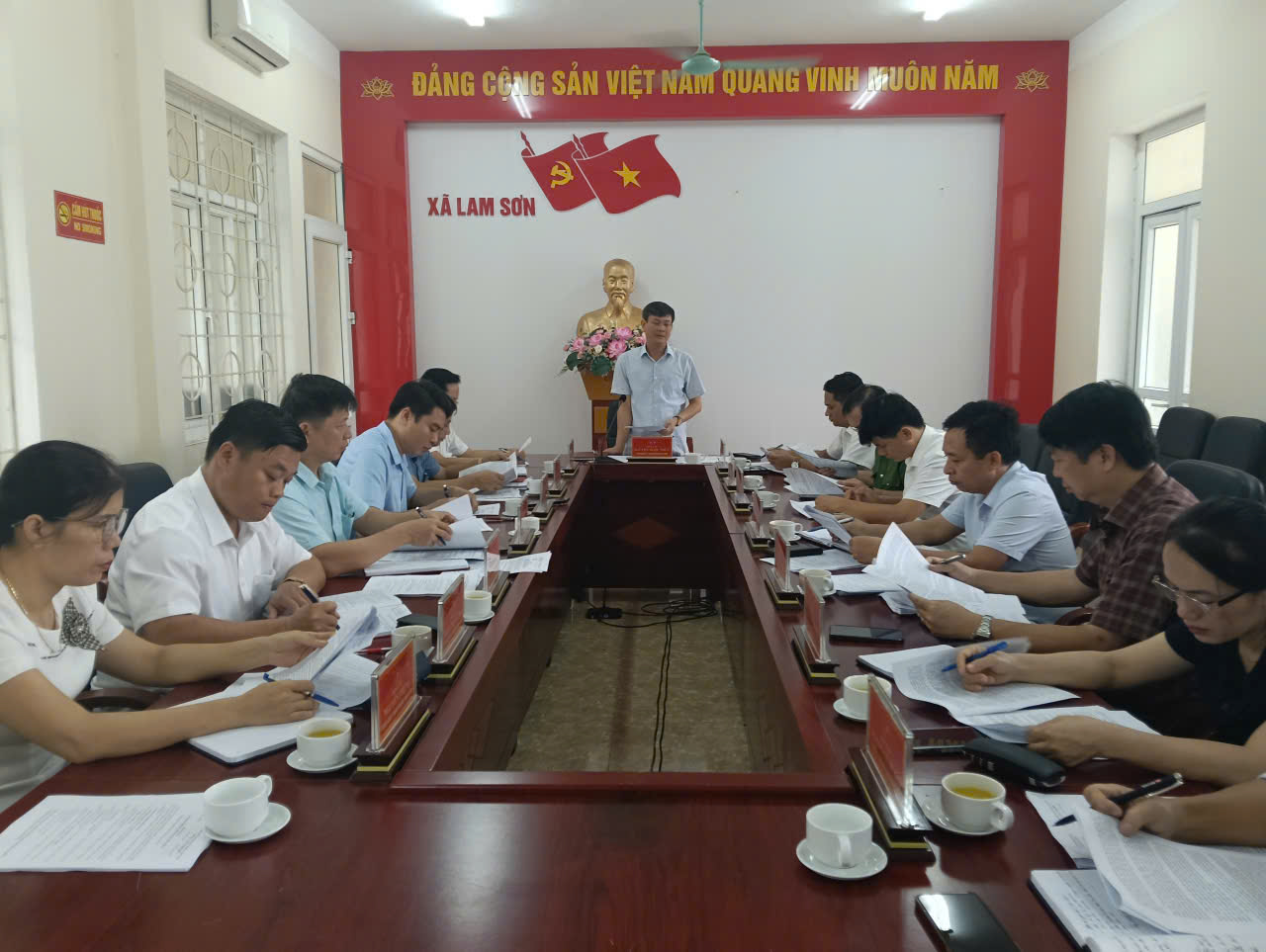 KẾT LUẬN CỦA ĐỒNG CHÍ NGUYỄN NGỌC THỨC, BÍ THƯ ĐẢNG ỦY, CHỦ TỊCH HĐND XÃ TẠI HỘI NGHỊ BAN THƯỜNG VỤ ĐẢNG ỦY ĐÁNH GIÁ NHIỆM VỤ THÁNG 8, TRIỂN KHAI NHIỆM VỤ TRỌNG TÂM THÁNG 9 NĂM 2025