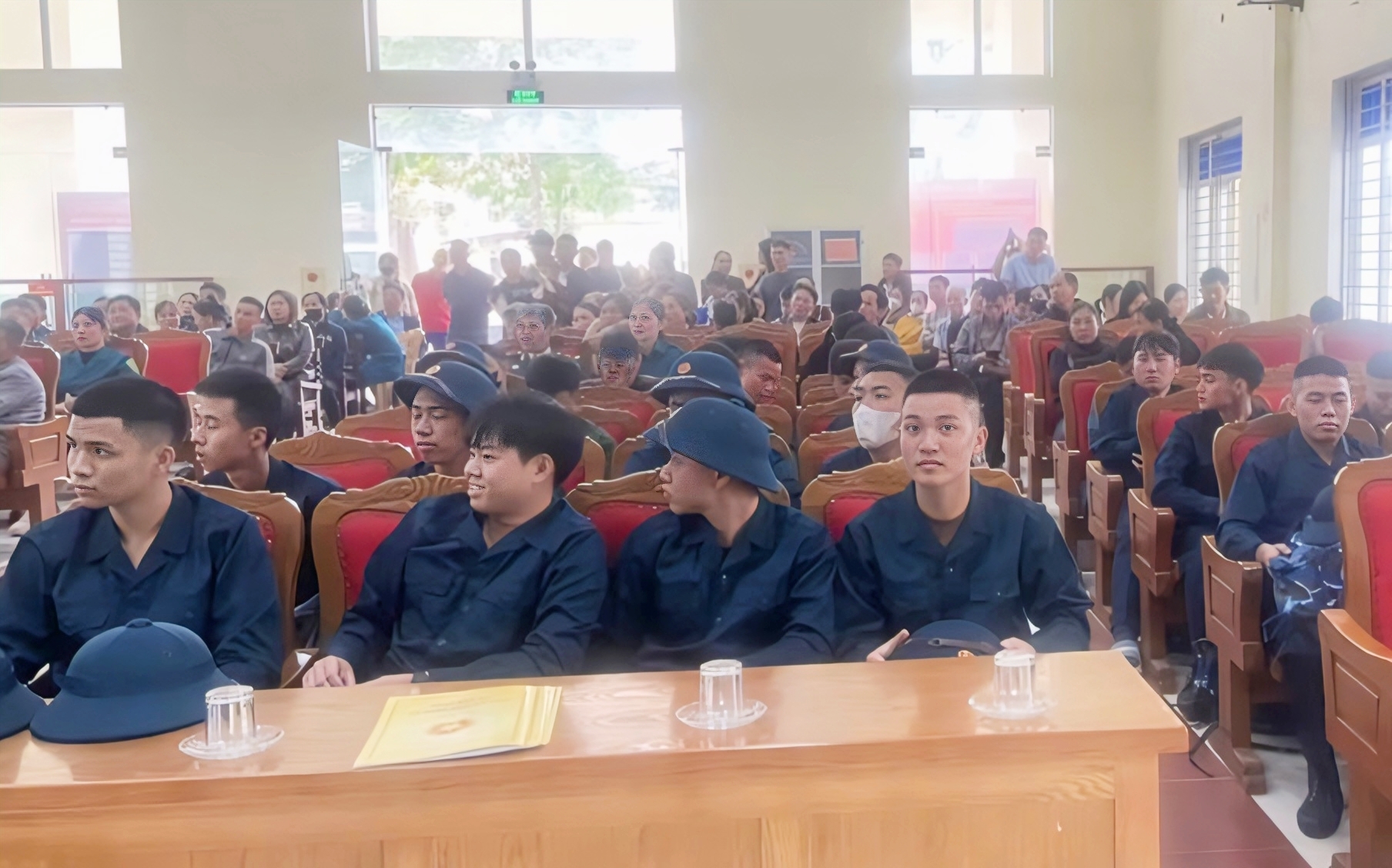 Xã Sao Vàng sẵn sàng các điều kiện đưa thanh niên về địa điểm giao nhận quân năm 2026