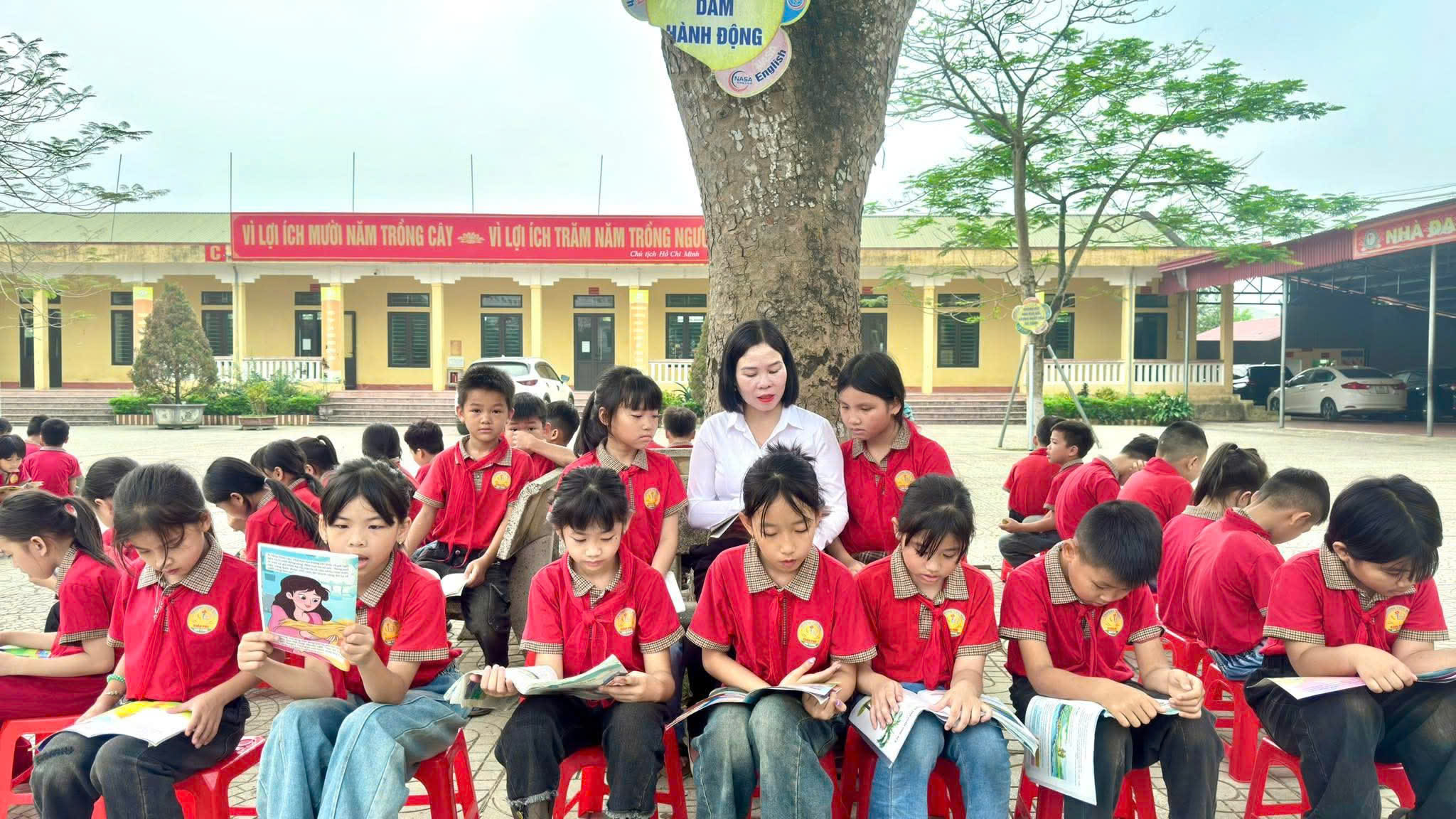 Xã Sao Vàng: Nhiều hoạt động hưởng ứng Ngày Sách và Văn hóa đọc Việt Nam 21/4/2026