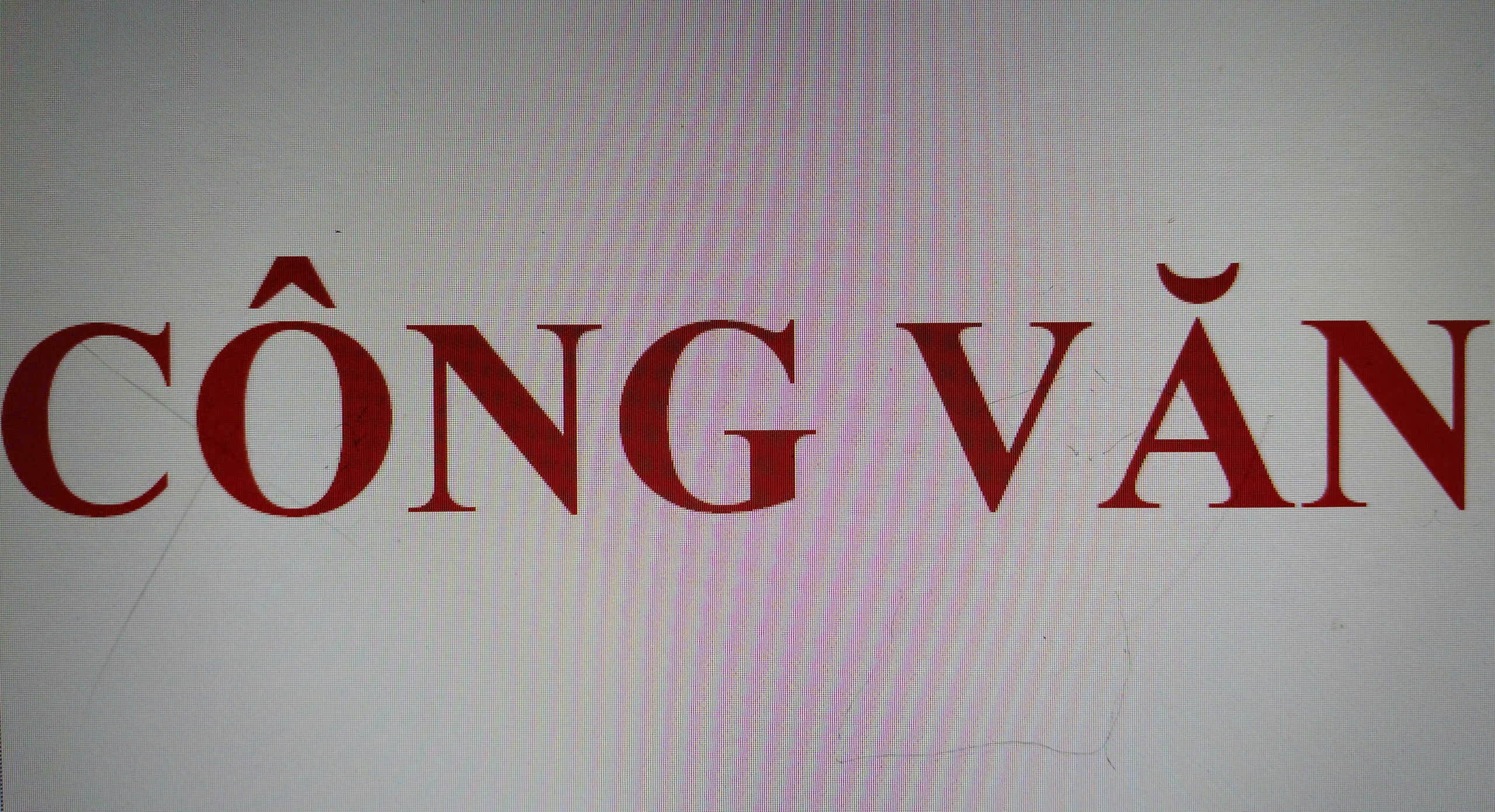 Công văn của Đảng uỷ xã Sao Vàng về việc trực phòng, chống và ứng phó kịp thời với áp thấp nhiệt đới