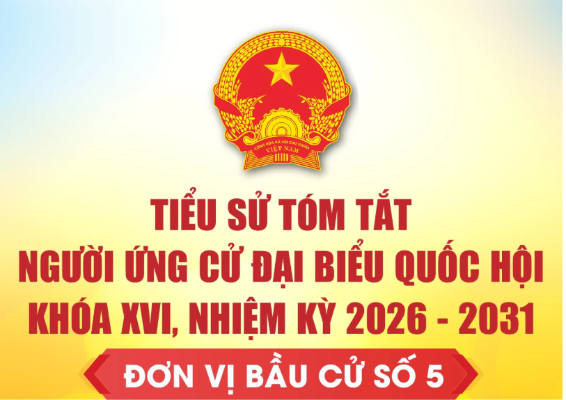 [Infographics] Tiểu sử tóm tắt người ứng cử Đại biểu Quốc hội khóa XVI - Đơn vị bầu cử số 5 tại Thanh Hóa
