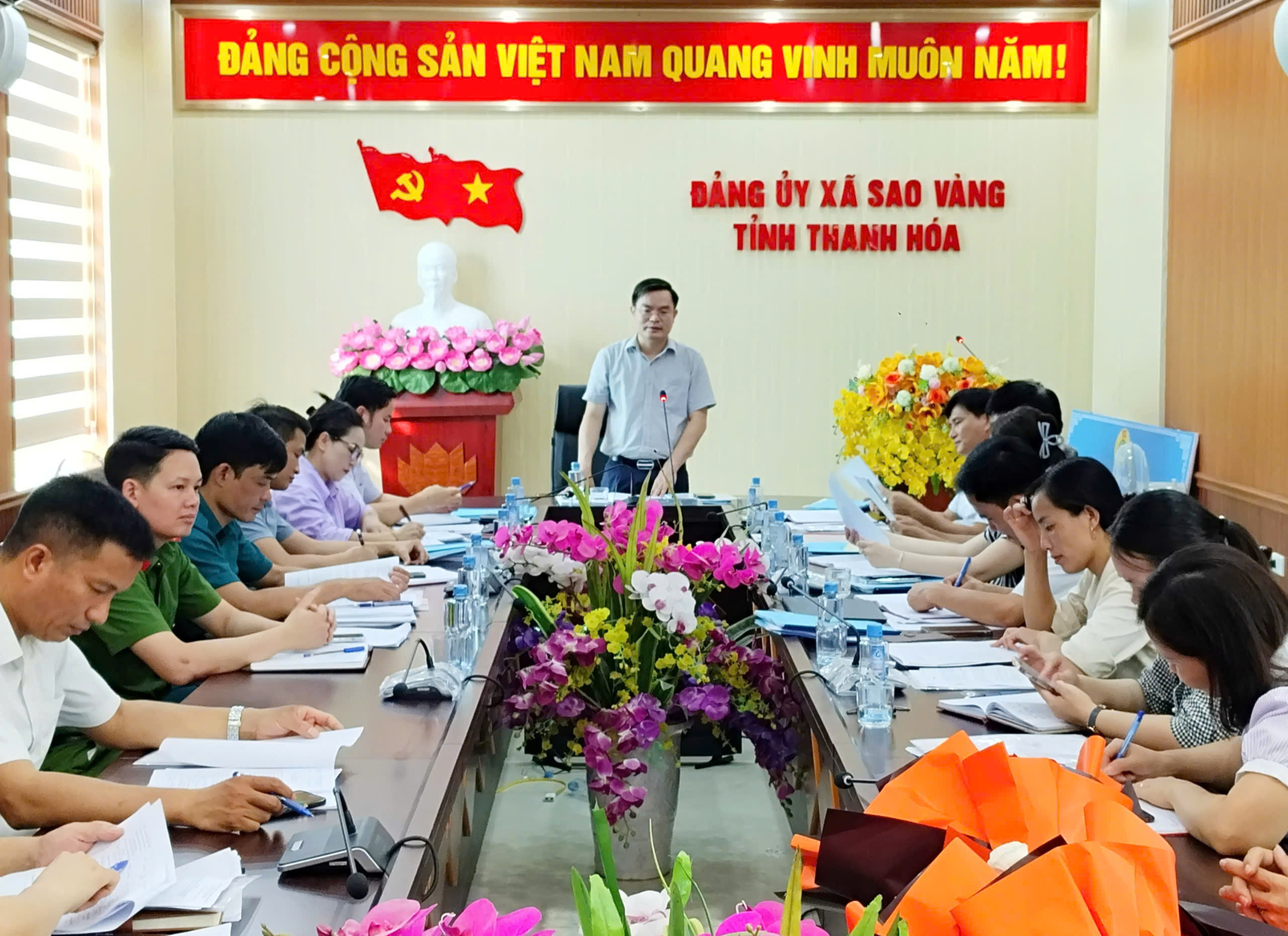 Đảng bộ xã Sao Vàng: Vững bước phát triển trên hành trình mới 