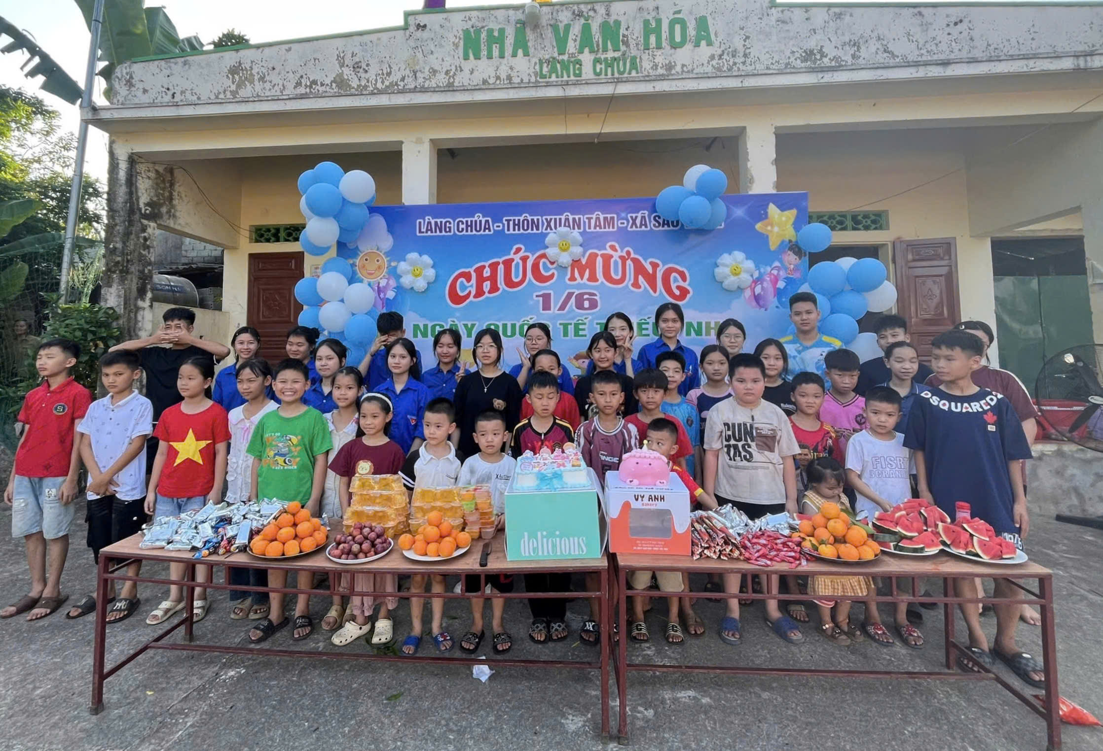Xã Sao Vàng: Nhiều hoạt động thiết thực chăm lo cho thiếu nhi 