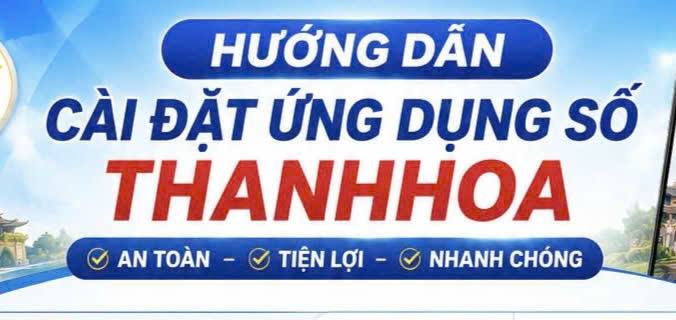 Xã Sao Vàng hướng dẫn các bước cài đặt ứng dụng số ThanhHoa