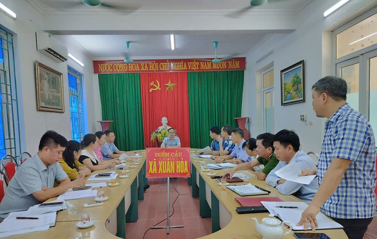 HỘI NGHỊ TRIỂN KHAI PHÂN CÔNG NHIỆM VỤ CHO CÁC THÀNH VIÊN TIỂU BAN PHỤC VỤ ĐẠI HỘI ĐẠI BIỂU ĐẢNG BỘ XÃ XUÂN HÒA LẦN THỨ I, NHIỆM KỲ 2025 - 2030.