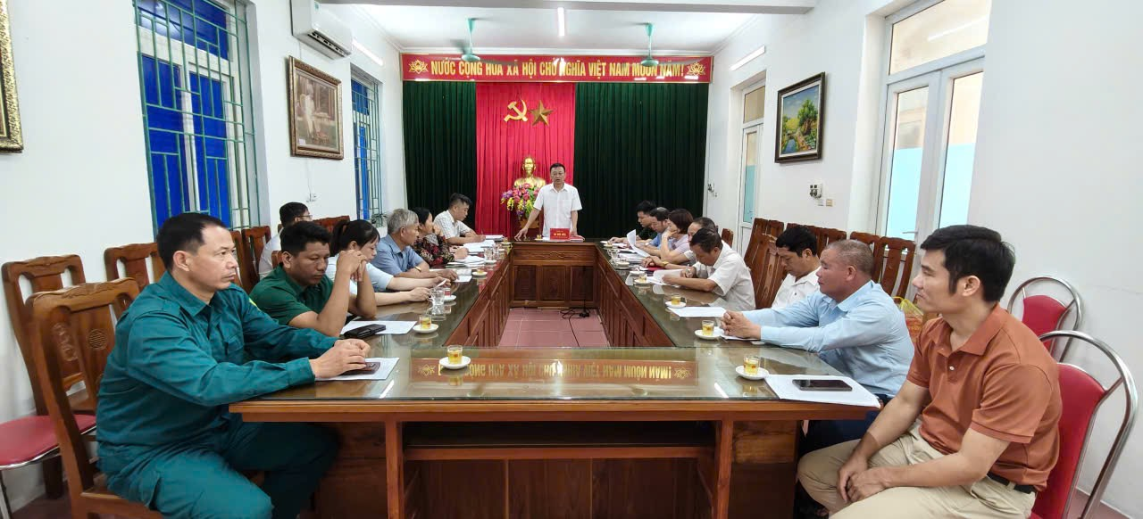 Xã Xuân Hoà tổ chức Hội nghị triển khai nhiệm vụ rà soát phương án di dân phục vụ công tác phòng, chống thiên tai năm 2026