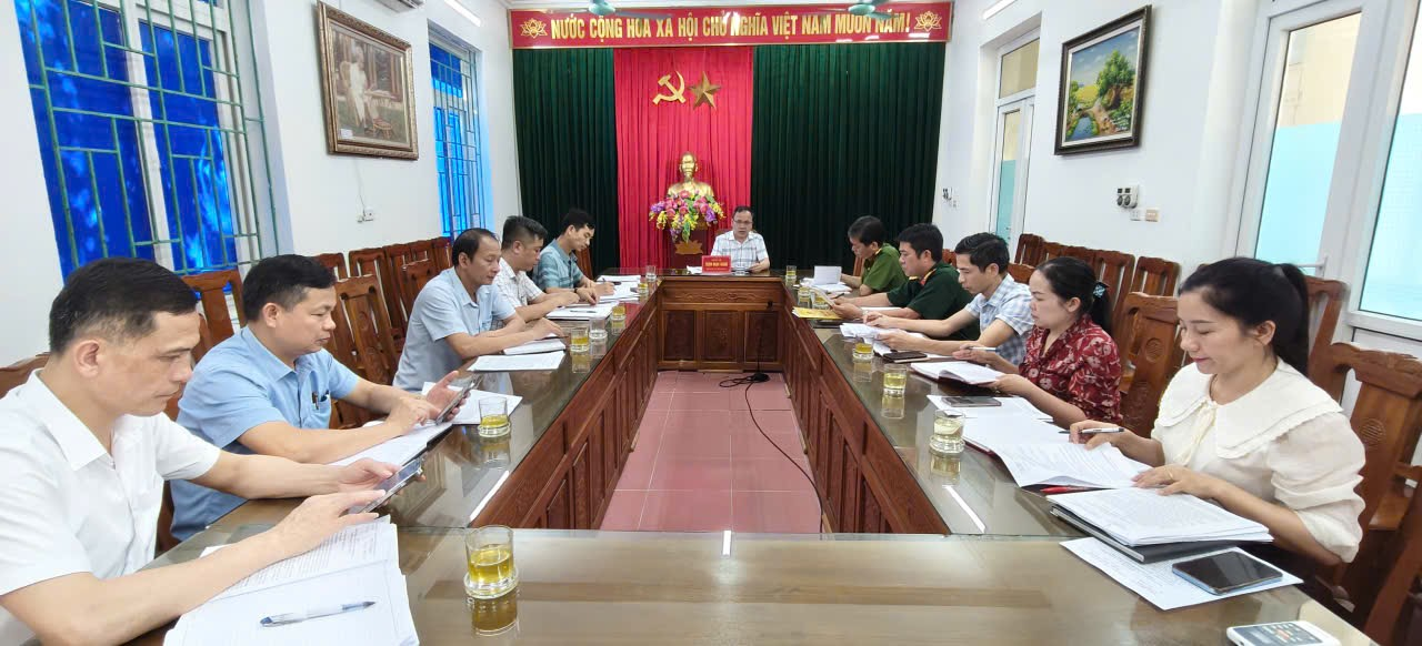 Hội nghị giao ban Uỷ ban nhân dân xã Xuân Hoà tuần thứ 21 năm 2026.