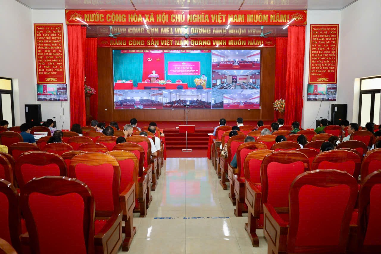 Xã Xuân Hoà tham dự hội nghị tiếp xúc với cử tri của đại biểu HĐND tỉnh trước kỳ họp thường lệ giữa năm 2026.