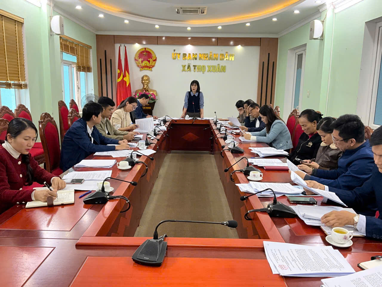BAN KINH TẾ – NGÂN SÁCH HĐND XÃ THỌ XUÂN THẨM TRA CÁC NỘI DUNG TRÌNH KỲ HỌP THỨ 4, HĐND XÃ KHÓA I, NHIỆM KỲ 2025–2030 