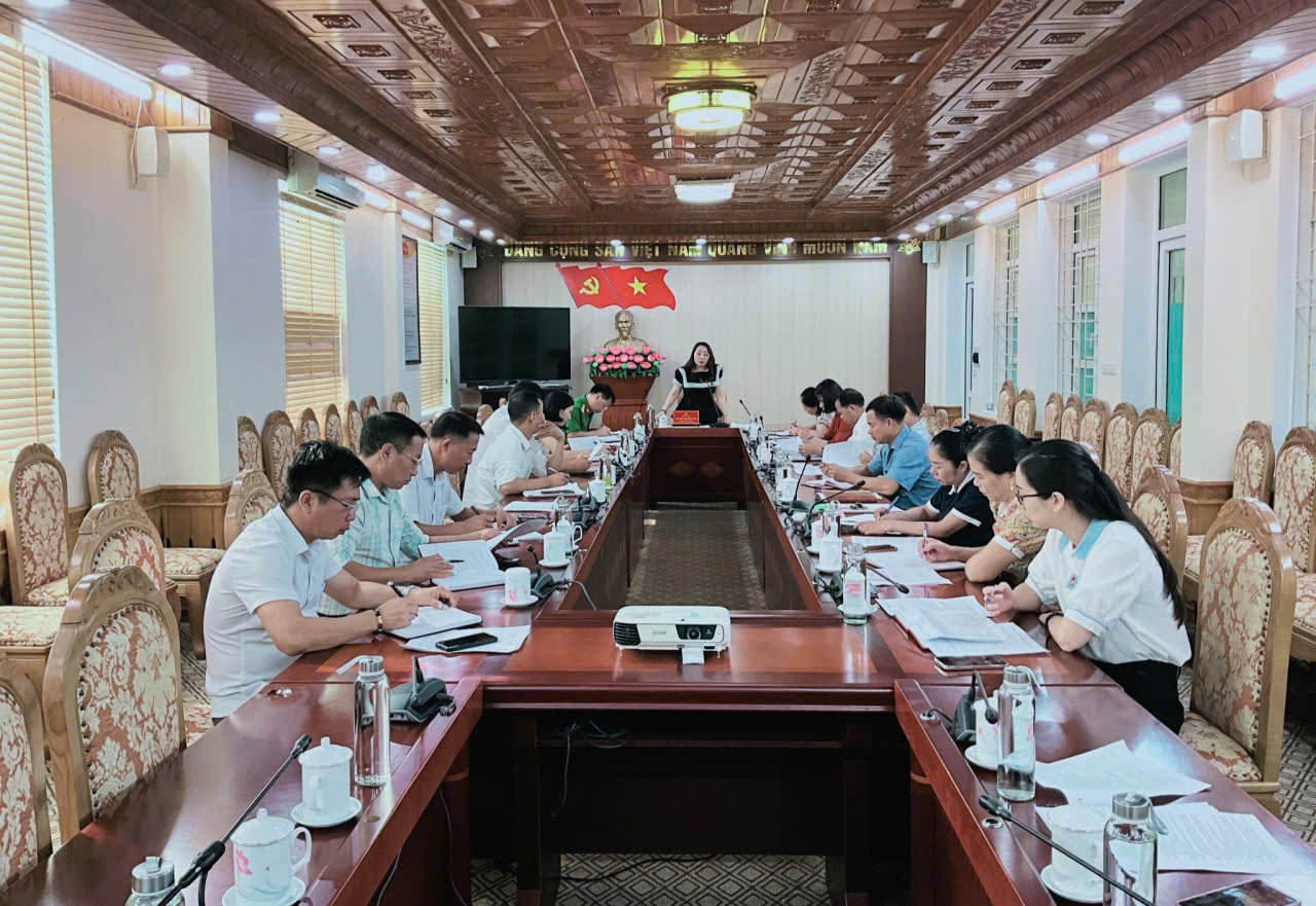Hội nghị Ban Chỉ đạo Đại hội Mặt trận Tổ quốc xã Thọ Xuân