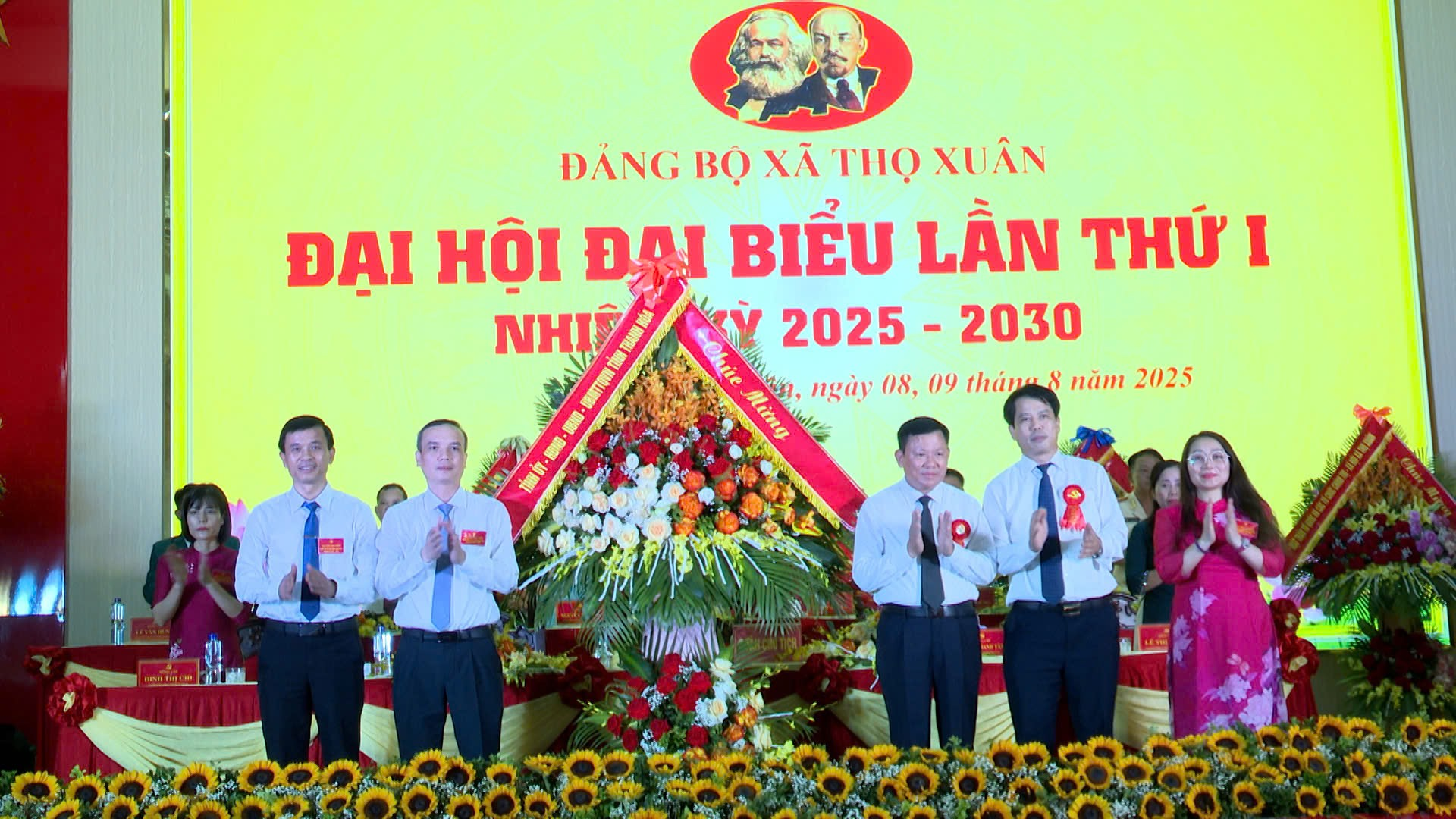 Đại hội đại biểu Đảng bộ xã Thọ Xuân thứ I, nhiệm kỳ 2025-2030
