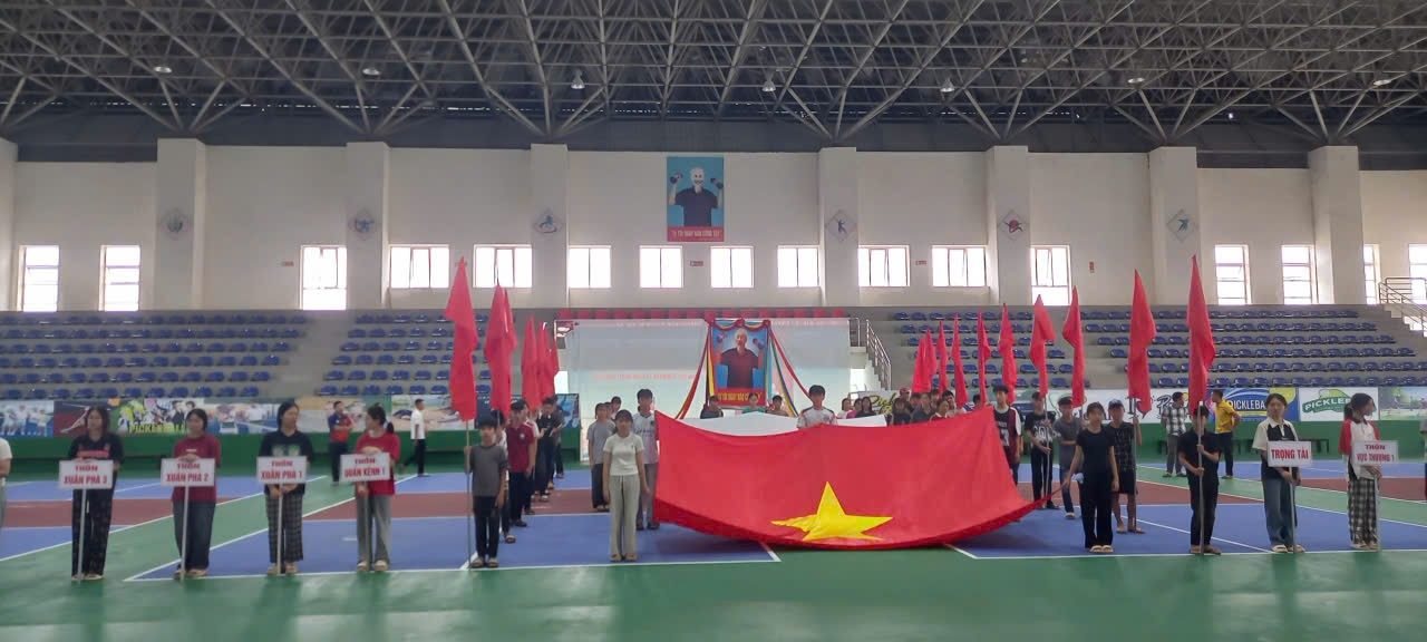 Xã Thọ Xuân Tổng duyệt Khai mạc Đại hội TDTT - Kỷ niệm 80 năm Cách mạng Tháng Tám (19/8/1945-19/8/2025) và  Quốc khánh nước Cộng hòa xã hội chủ nghĩa Việt Nam (02/9/1945-02/9/2025); Chào mừng thành công Đại hội Đảng bộ xã lần thứ I, nhiệm kỳ 2025-2030