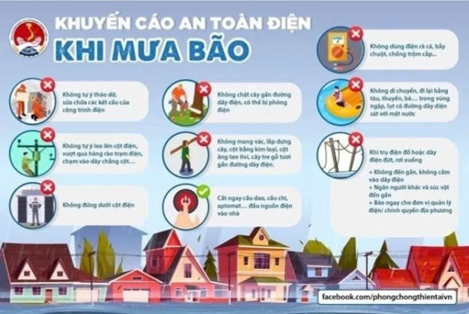 Những việc cần làm ngay trước khi bão số 5 đổ bộ