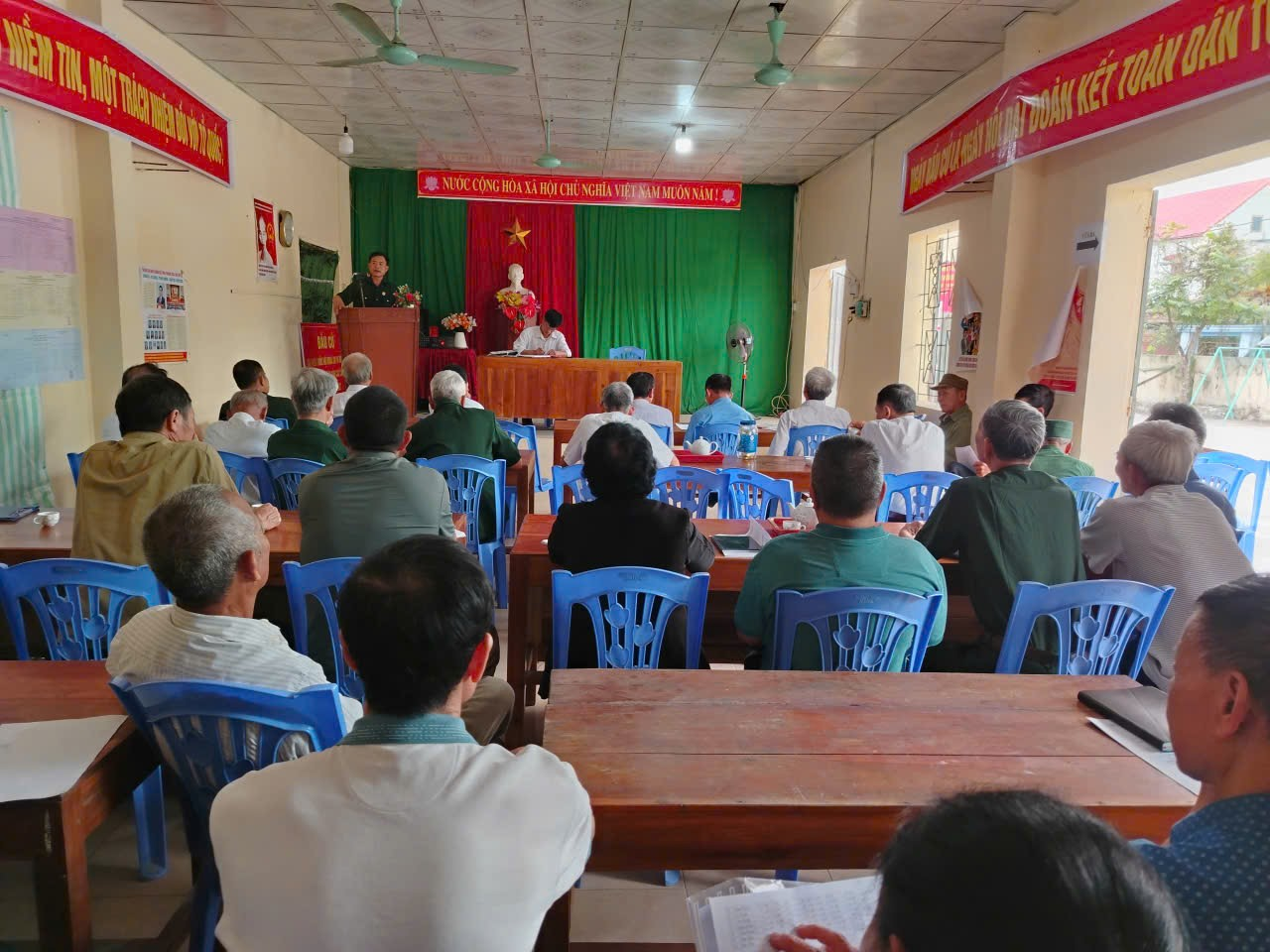 Hội CCB xã Thọ Xuân: Phát huy truyền thống Bộ đội Cụ Hồ, hoàn thành tốt nhiệm vụ quý I/2026