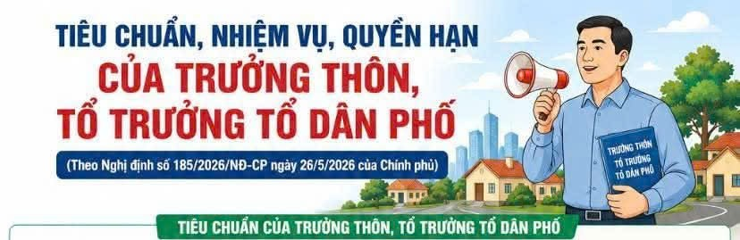 Tiêu chuẩn, nhiệm vụ, quyền hạn của trưởng thôn, Tổ trưởng tổ dân phố 