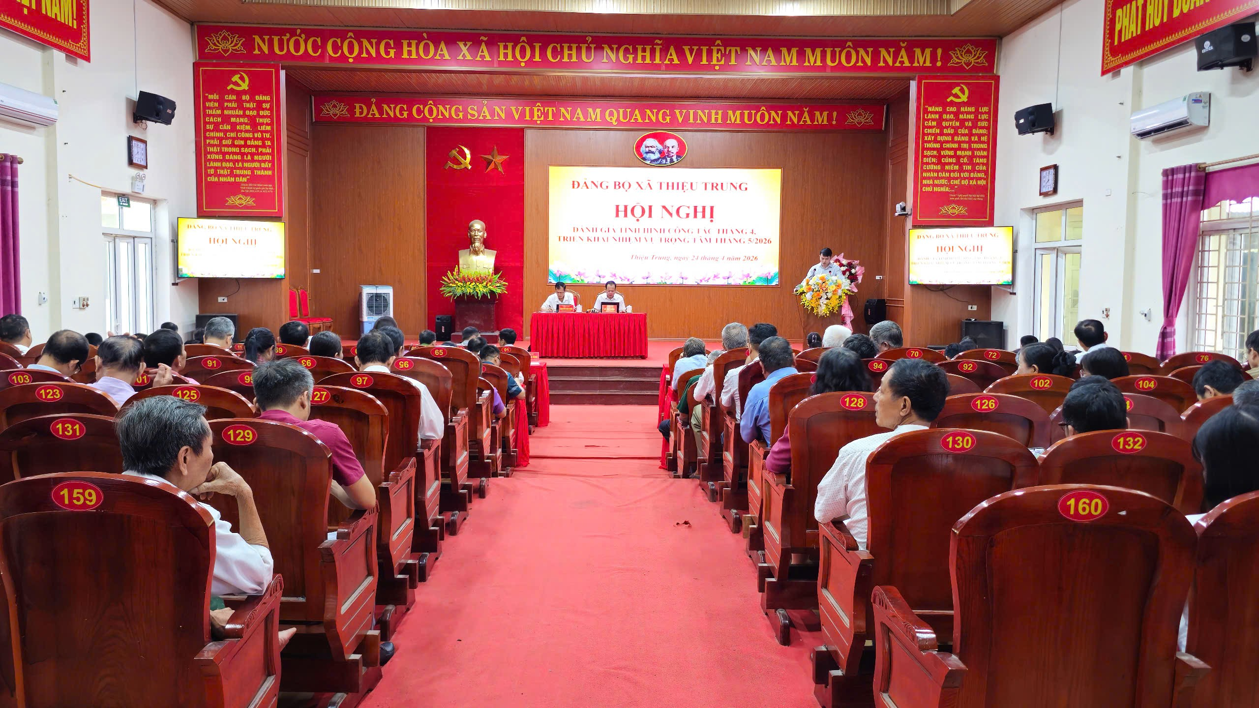 HỘI NGHỊ ĐÁNH GIÁ TÌNH HÌNH CÔNG TÁC THÁNG 4, TRIỂN KHAI NHIỆM VỤ TRỌNG TÂM THÁNG 5 NĂM 2026