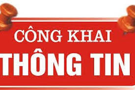 DANH SÁCH CÔNG KHAI