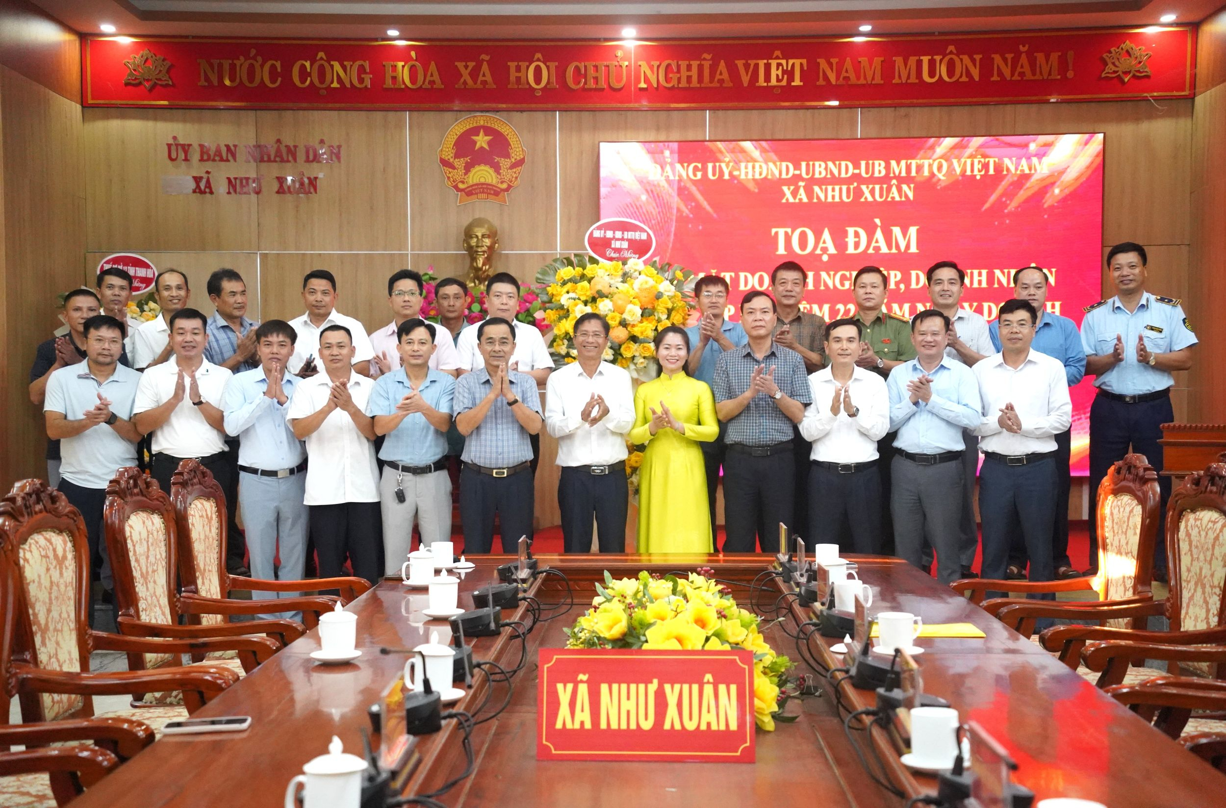 Như Xuân gặp mặt Doanh nghiệp, Doanh nhân nhân kỷ niệm 22 năm Ngày Doanh nhân Việt Nam 