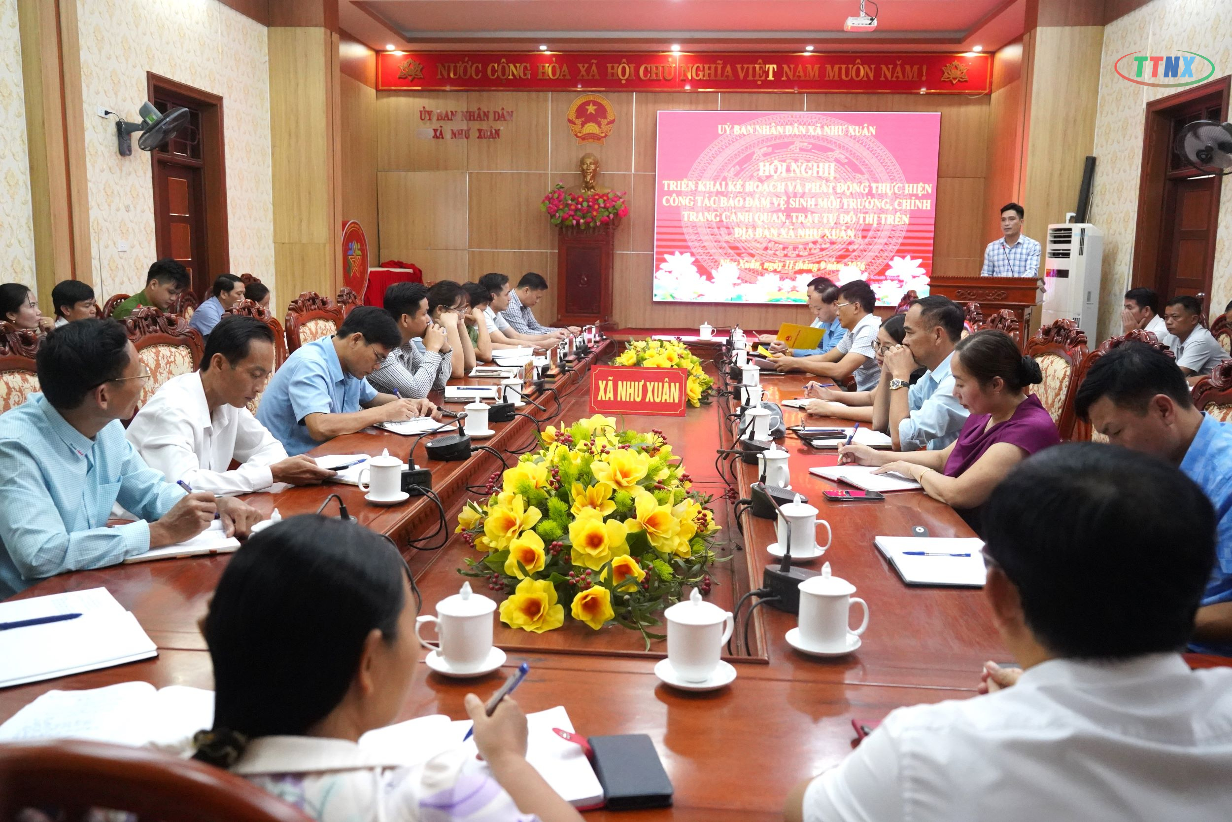 Như Xuân triển khai Kế hoạch bảo đảm vệ sinh môi trường, chỉnh trang cảnh quan, trật tự đô thị 