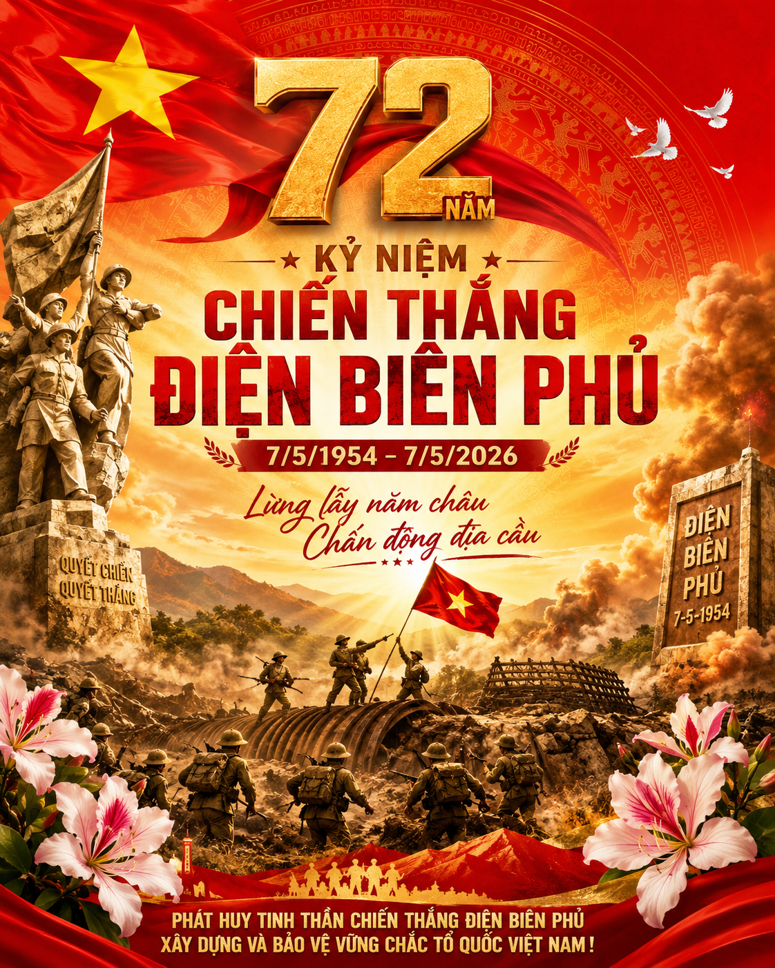 Lừng lẫy Điện Biên - Dấu ấn trường tồn của lịch sử