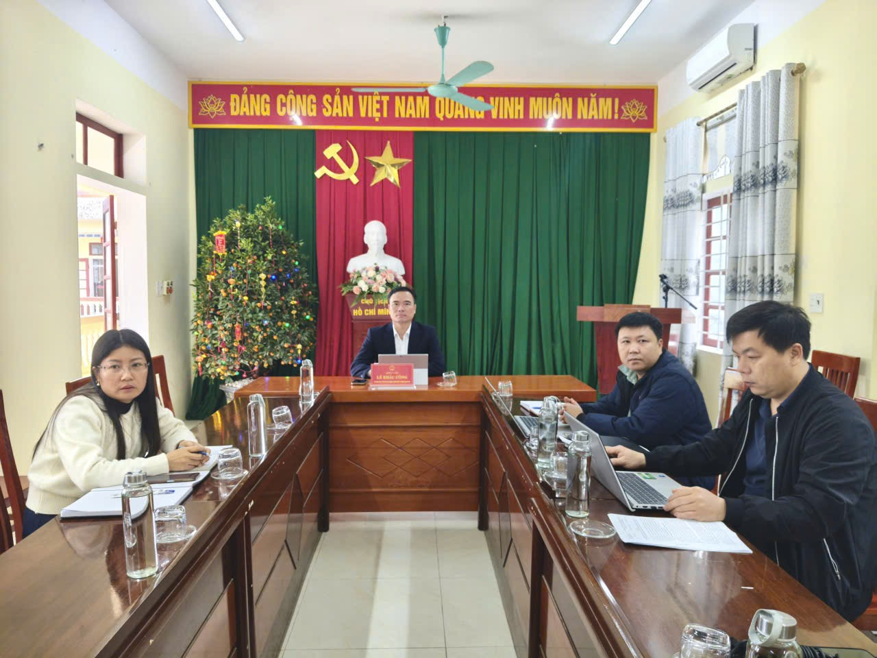 Xã Thượng Ninh tham dự hội nghị tập huấn hệ thống thông tin giải quyết thủ tục hành chính ngành nội vụ