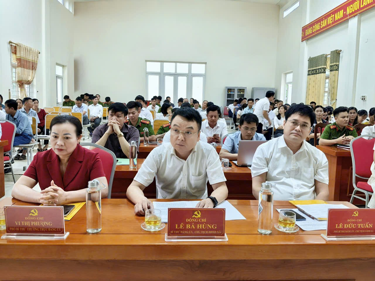 Đảng ủy xã Thượng Ninh tổ chức Hội nghị học tập, quán triệt, triển khai thực hiện Nghị quyết Đại hội đại biểu toàn quốc lần thứ XIV của Đảng