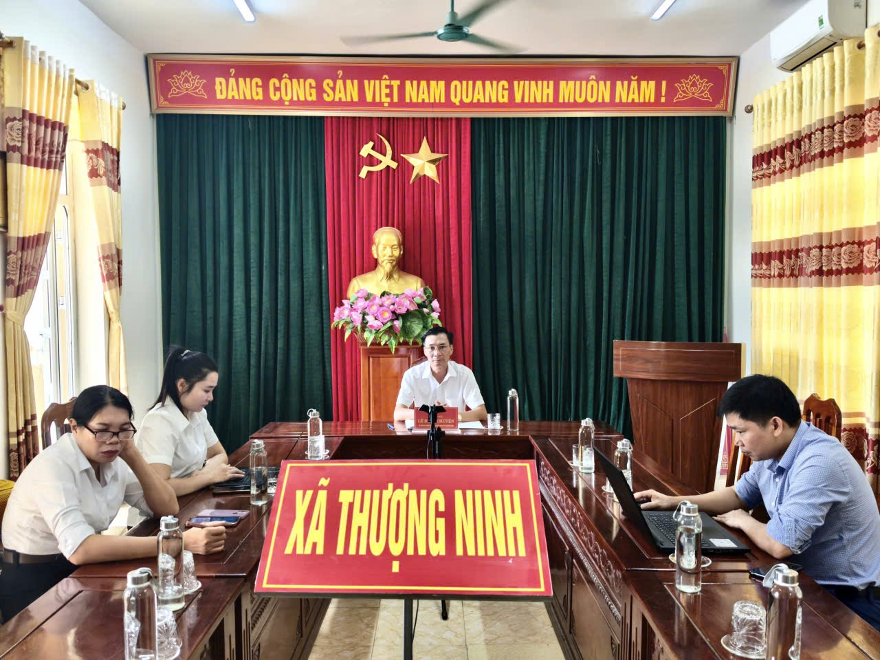 Xã Thượng Ninh tham gia tập huấn, triển khai nhiệm vụ tổng rà soát hệ thống văn bản quy phạm pháp luật