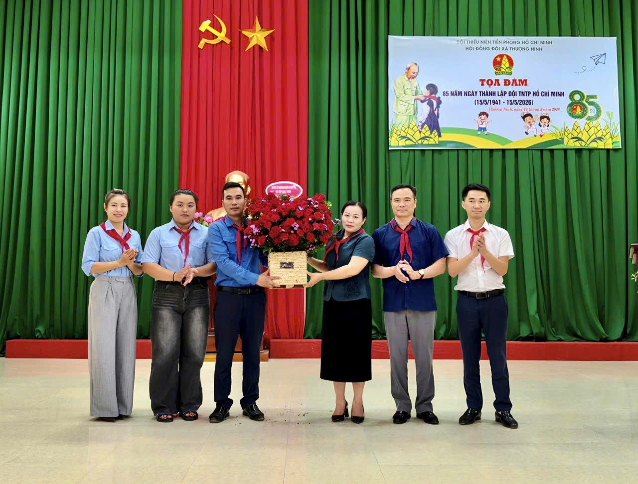 Hội đồng đội xã Thượng Ninh tọa đàm kỷ niệm 85 năm ngày thành lập Đội thiếu niên tiền phong Hồ Chí Minh