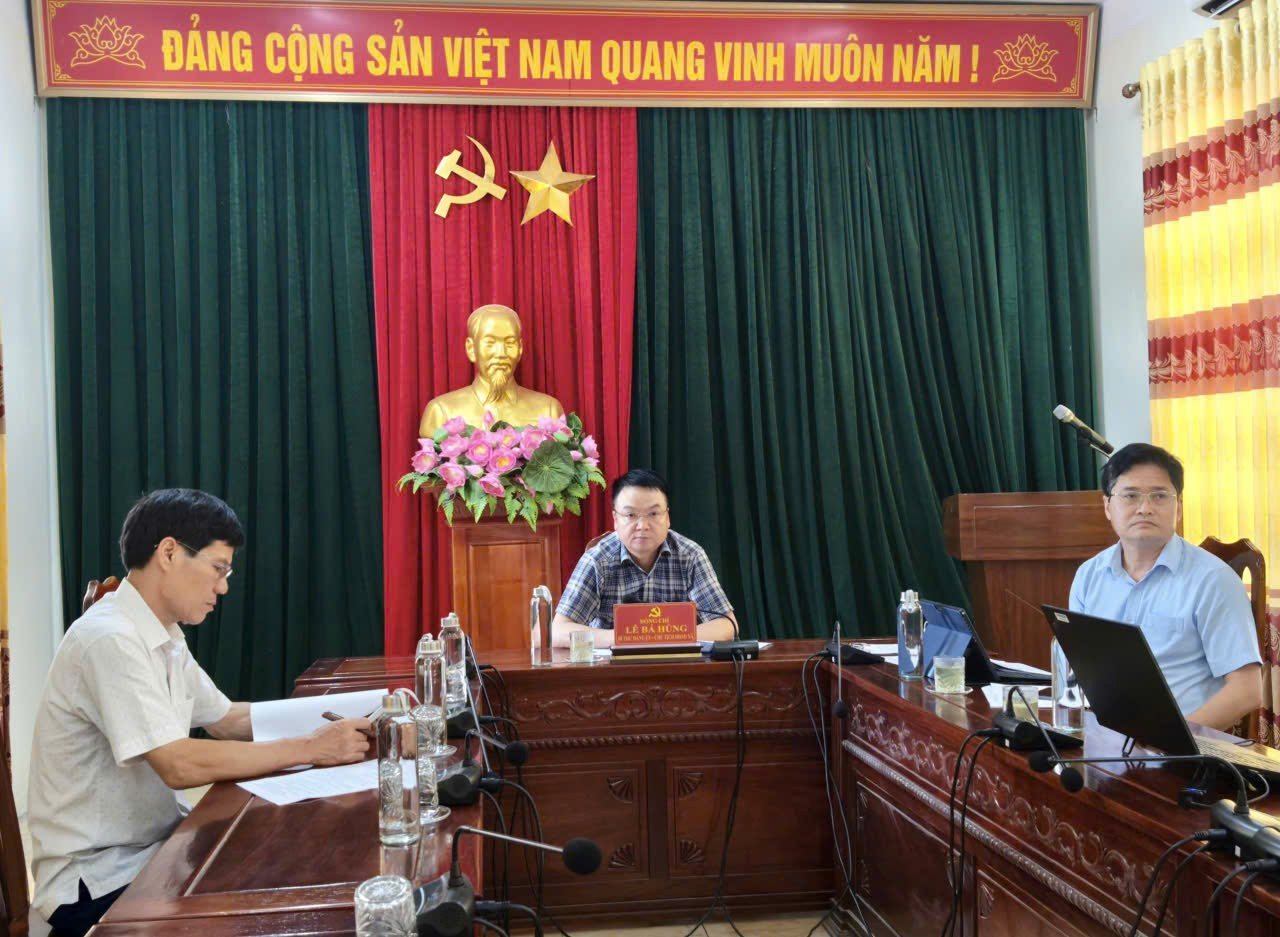 Hội nghị trực tuyến toàn tỉnh về tiến độ giải phóng mặt bằng (GPMB) và giải ngân vốn đầu tư công năm 2026