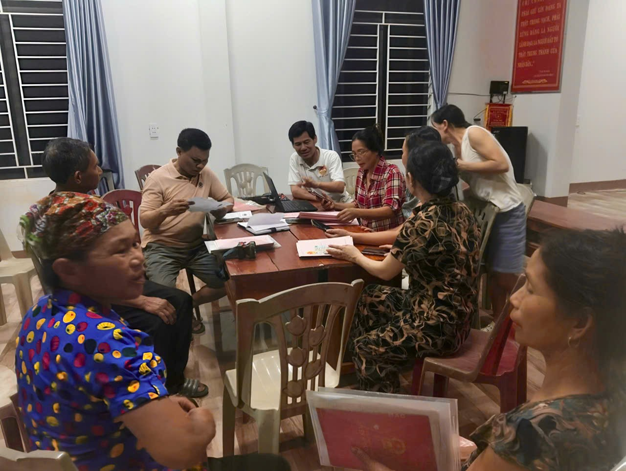 Xã Thượng Ninh: Tăng tốc “làm sạch” dữ liệu đất đai