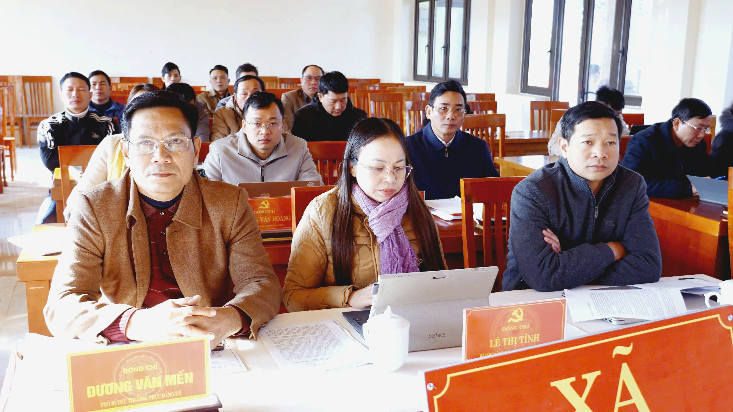 Hoá Quỳ: Tham gia hội nghị trực tuyến toàn tỉnh về quán triệt, triển khai nhiệm vụ trọng tâm trước, trong và sau Tết Nguyên đán Bính Ngọ năm 2026