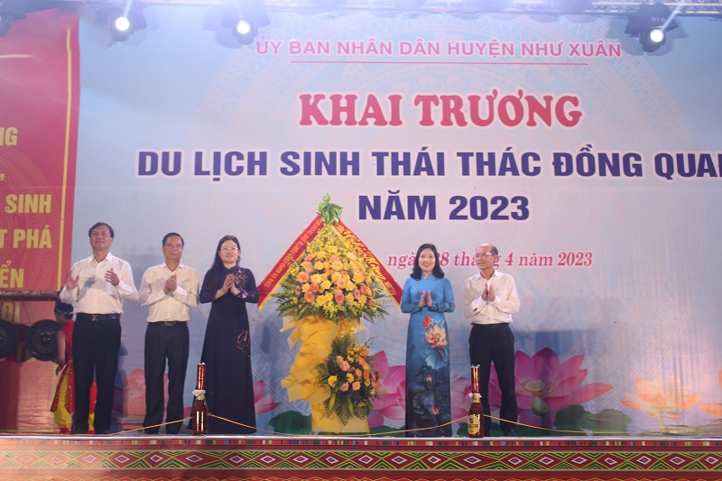 Khai trương du lịch sinh thái Thác Đồng Quan năm 2023