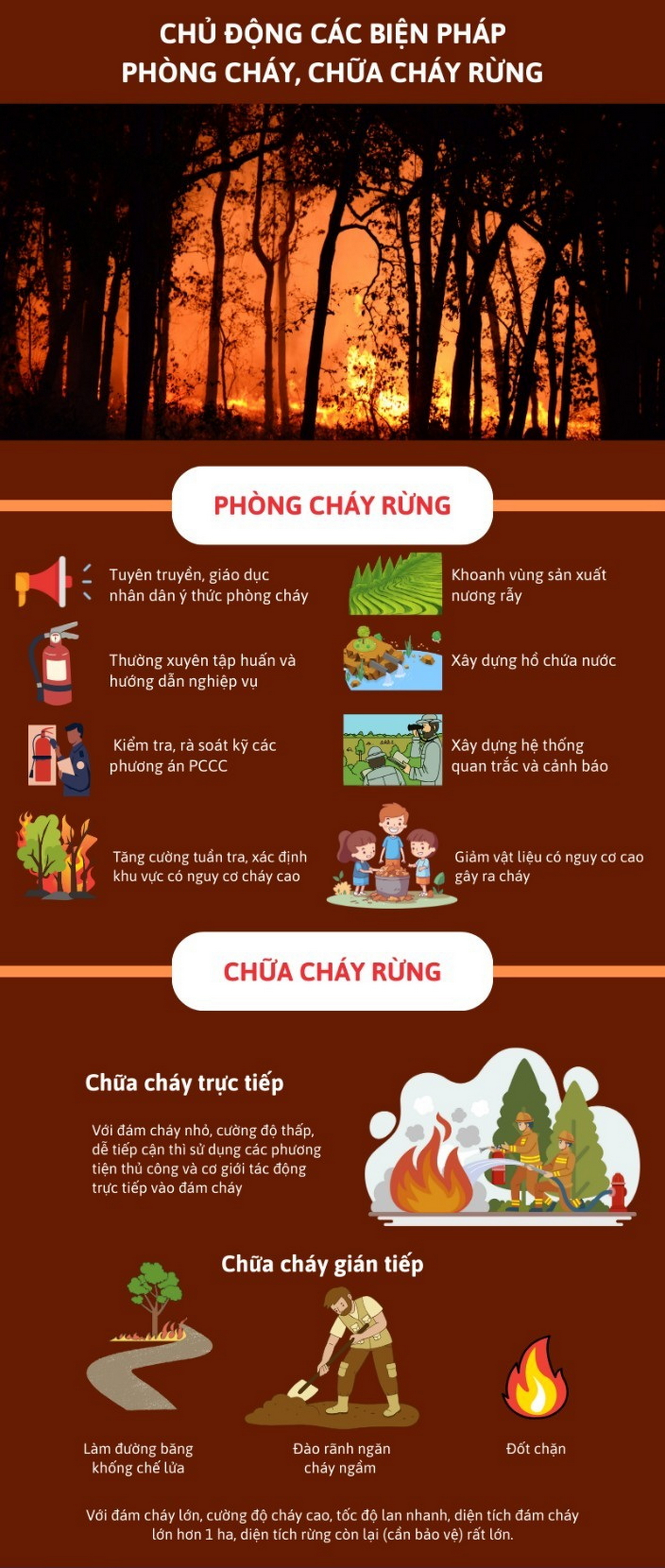 Xuân Bình: Chủ động các biện pháp phòng cháy, chữa cháy rừng