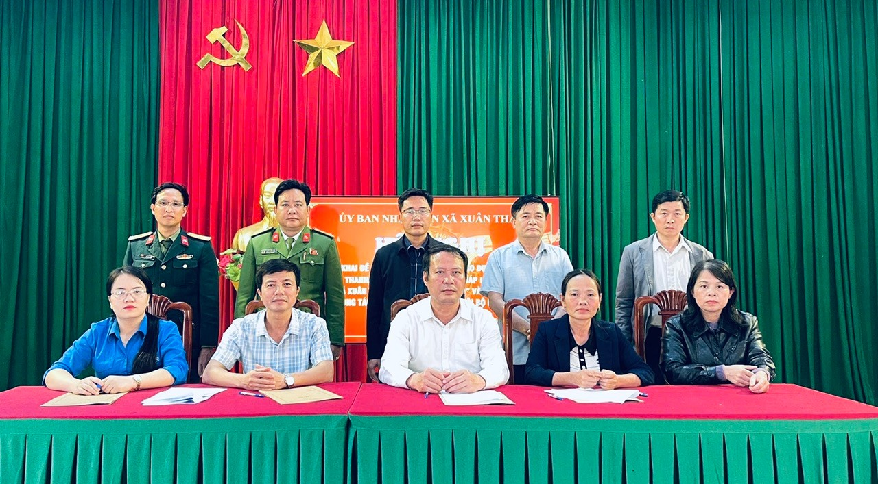 XÃ XUÂN THÁI TRIỂN KHAI ĐỀ ÁN QUẢN LÝ, CẢM HÓA, GIÁO DỤC THANH THIẾU NIÊN VI PHẠM PHÁP LUẬT GIAI ĐOẠN 2025 – 2030