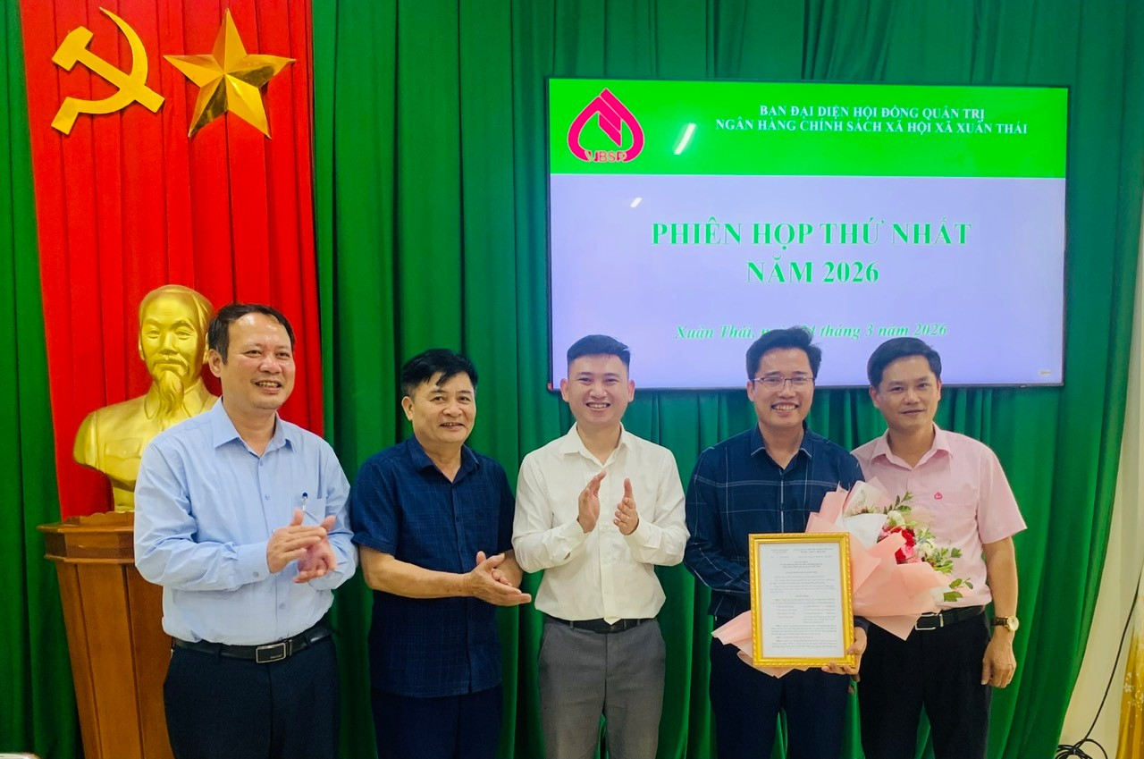 Hội nghị hoạt động tín dụng chính sách trên địa bàn xã Xuân Thái Quý I, phương hướng, nhiệm vụ quý II năm 2026.