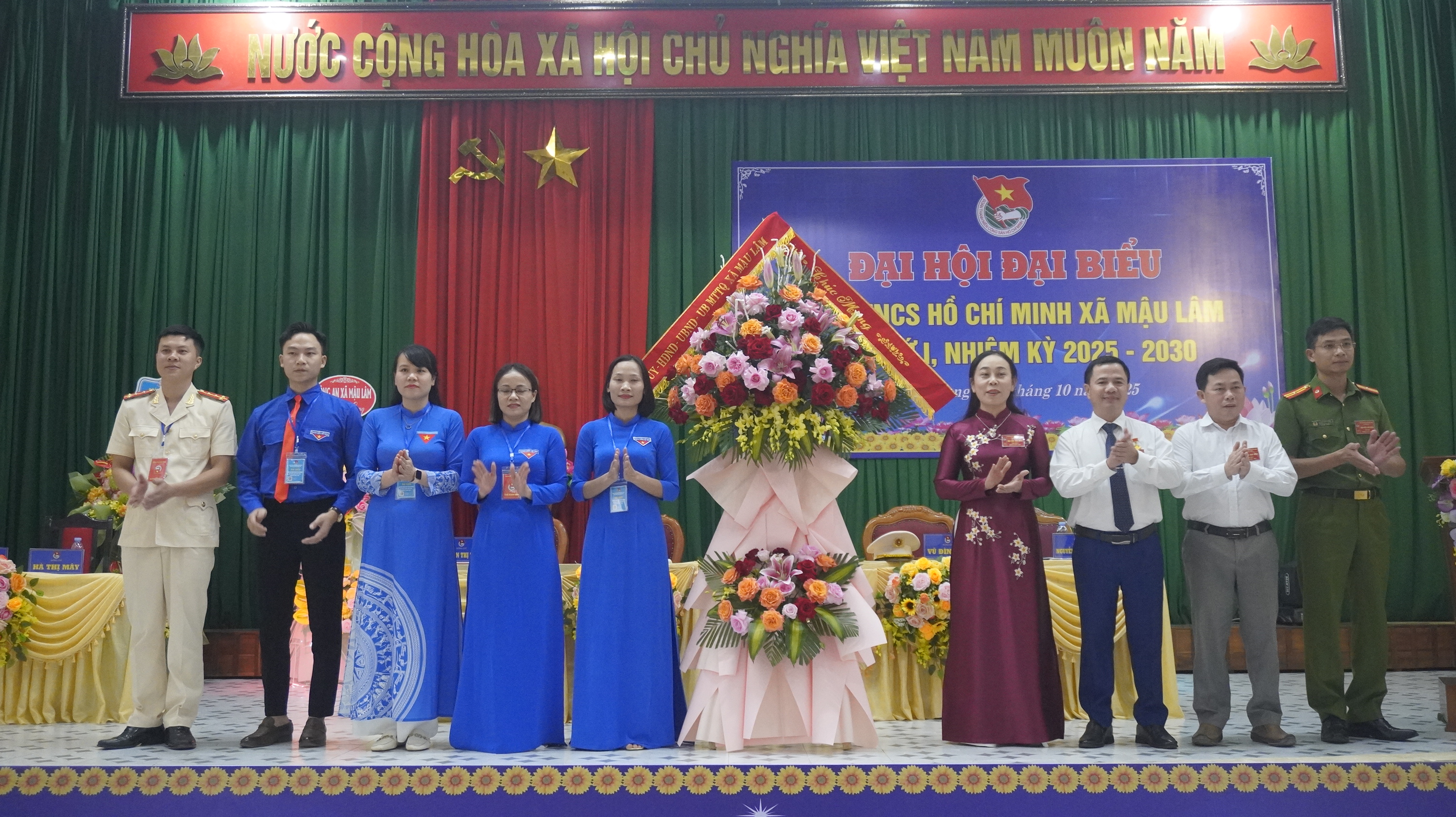 ĐẠI HỘI ĐẠI BIỂU ĐOÀN TNCS HỒ CHÍ MINH XÃ MẬU LÂM LẦN THỨ NHẤT, NHIỆM KỲ 2025 – 2030: DẤU MỐC MỚI CỦA TUỔI TRẺ XÃ NHÀ TRONG THỜI KỲ ĐỔI MỚI