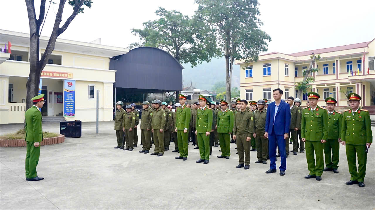 CÔNG AN XÃ MẬU LÂM TỈNH THANH HÓA RA QUÂN THỰC HIỆN CAO ĐIỂM TẤN CÔNG, TRẤN ÁP TỘI PHẠM, BẢO ĐẢM AN NINH, TRẬT TỰ CÁC SỰ KIỆN LỚN VÀ TẾT NGUYÊN ĐÁN BÍNH NGỌ 2026.